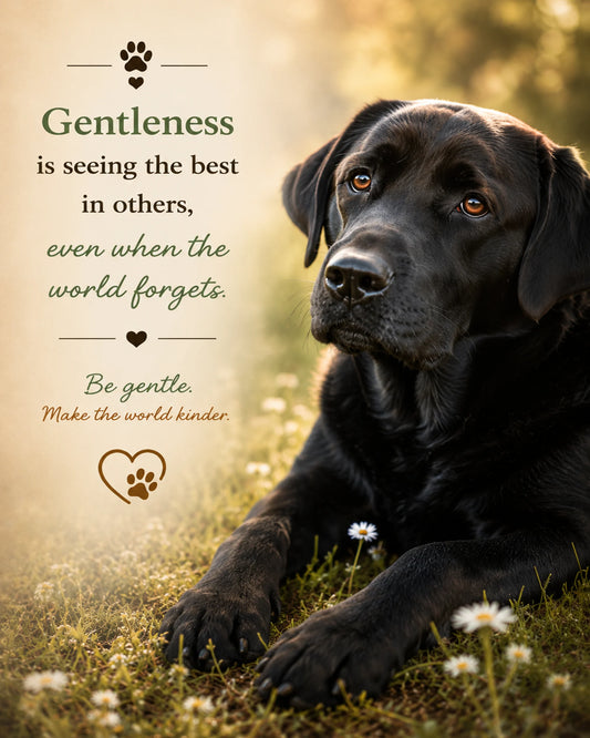 Black Lab Gentle Ready